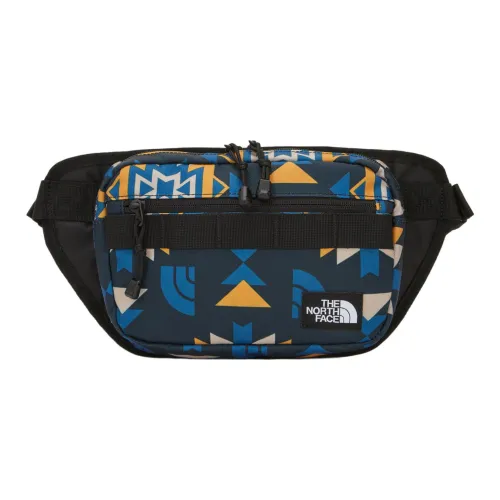 The North Face Бананка Outdoor Сумка Переработанный Полиэстер Синий Цветочный Мужской