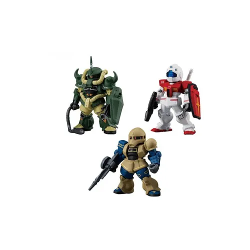 BANDAI FW Gundam Converge Ядерный Мобильный воин Гандам Real Цветовая схема II Играть Food Целая коробка 3 шт