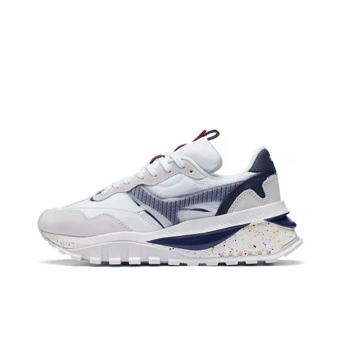 Подкладка Fangyuan EVO дышащий низкий топ спортивная повседневная обувь женский белый синий