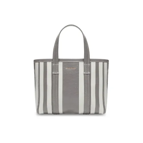 Balenciaga Barbes Овечья кожа Тоут Сумка Сумка для покупок Сумка Маленькая Женская Светло-серая