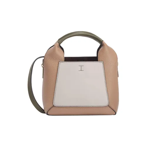 Furla Gilda Телячья кожа с кожаными вставками Тоут Сумка Сумка для покупок Портативная сумка через плечо Мини Женская