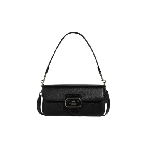 COACH Коровья кожа с овчиной портативная сумка через плечо сумка на плечо женская серый медный и черный