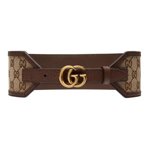 GUCCI GG Marmont Classic Monogram Свободный крой плавная застежка кожа ремни женский ширина 7 см