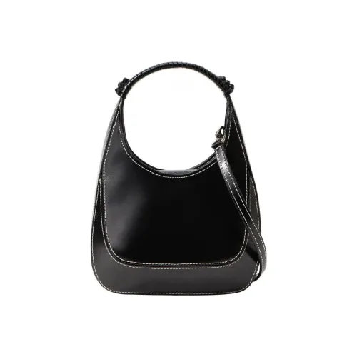 Staud Сумка через плечо из коровьей кожи сумка обычного размера женская черная