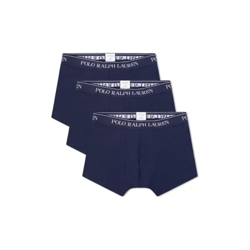 Polo Ralph Lauren 1 комплект из 3 пар, темно-синие мужские боксеры