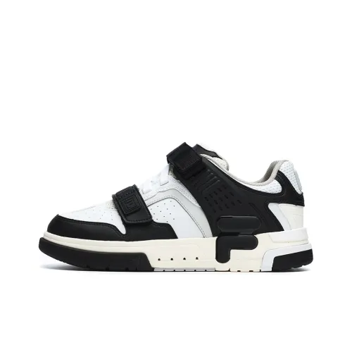 FILA DOPPIO Низкий Топ Скейтборд Кроссовки Мужские Снежные Черные