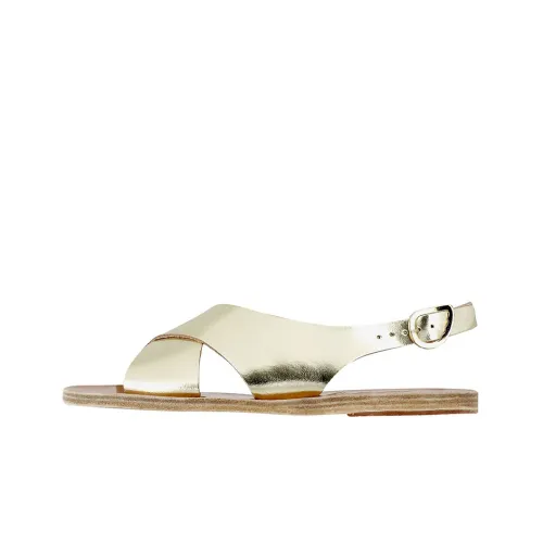 ANCIENT GREEK SANDALS Стильные сандалии женские цвет платина