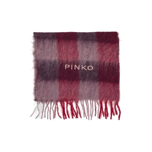 PINKO Вязаные шарфы Розовый/красный Женские