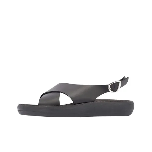 ANCIENT GREEK SANDALS Maria Comfort Stylish Women's Black
