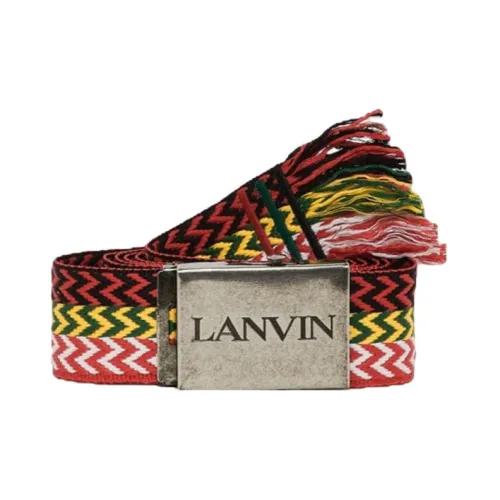 Lanvin Полиэстер Ремни Многоцветный Мужской