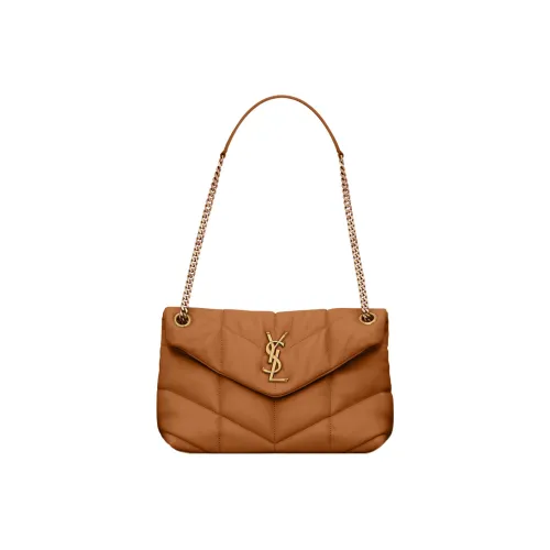 SAINT LAURENT Puffer Sheepskin Cloud Bag Pillow Bag Crossbody Bag Shoulder Bag Women's