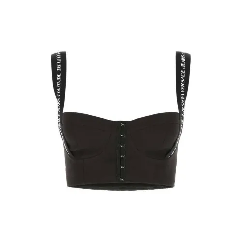 VERSACE JEANS COUTURE Черные Женские Бюстгальтеры