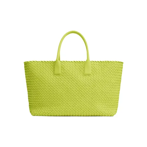 Bottega Veneta Cabat Sheepskin Tote Bag Shopping Bag Shoulder Bag Large Women's Bright Green