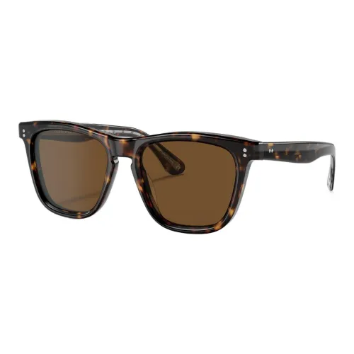 Oliver Peoples Солнцезащитные очки Коричневый Мужской