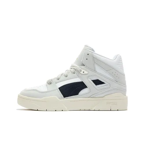 PUMA Slipstream Invdr MID Lu MID Топ Скейтборд Кроссовки Унисекс Экрю Серый