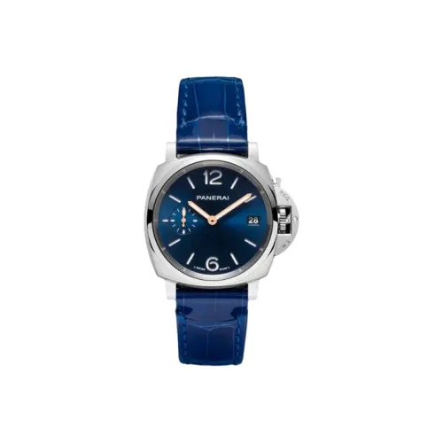 PANERAI Автоматический Механический Мужской Часы LUMINOR DUE LUMINO Collection 38 мм Синий