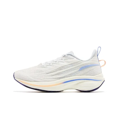 Erke Strange Bullet 3,0 Low Топ Беговые кроссовки Женские Белые