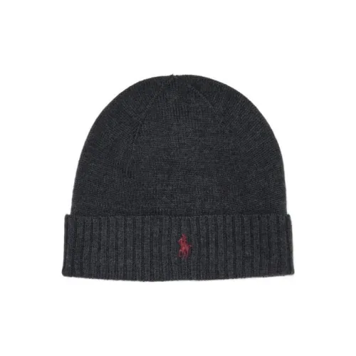 Polo Ralph Lauren Шерстяные Шапки Унисекс Черного Цвета