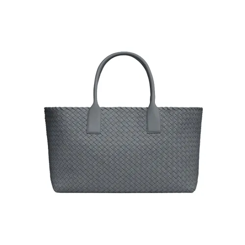 Bottega Veneta Sheepskin Tote Bag Shopping Bag Shoulder Bag Medium Women's Gray