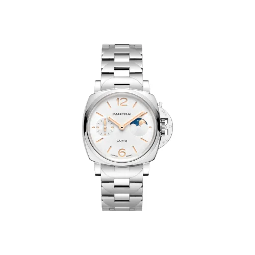 PANERAI Автоматический Механический Movement Женские Часы LUMINOR DUE LUMINO Collection 38 мм Белые