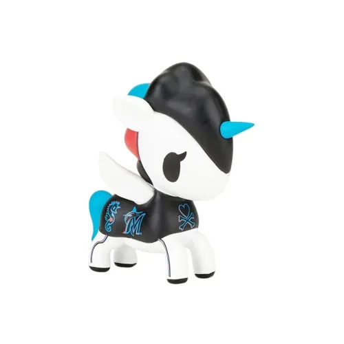 tokidoki x MLB Miami Marlins Unicorno 2022 Прозрачный Слепой Бокс Карточка 6,3 см