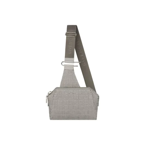 Givenchy Antigona Жаккардовая ткань Sling Сумка Сумка через плечо Маленькая Мужская Серый
