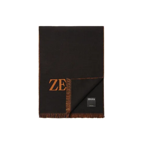 Ermenegildo Zegna Шерсть Вязаные Шарфы Мужской Черный