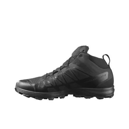 SALOMON Speed Assault 2 Slip-Resistant Abrasion-Resistant MID Топ Уличная обувь Унисекс Черный
