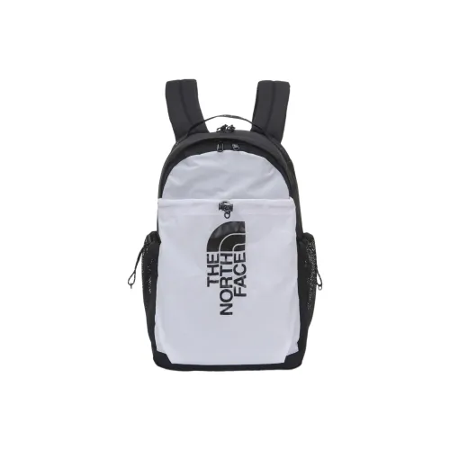 The North Face 19L Outdoor Backpack Bag Polyester Nylon Black White Unisex