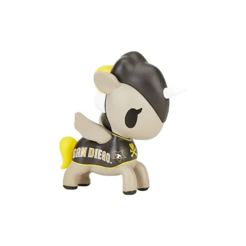 tokidoki x MLB Unicorns Santiago Padres 2022 Прозрачный Blind Box с карточкой 6,3 см