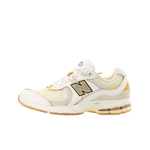 New Balance NB 2002R Low Топ Марафон Беговые кроссовки Унисекс Бежево-оранжевый
