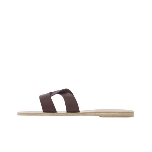 ANCIENT GREEK SANDALS Стильные сандалии женские цвет каштановый
