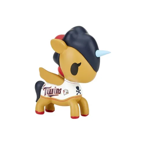 tokidoki x MLB Unicorns Minnesota Twins 2022 Прозрачный Blind Box с карточкой 6,3 см