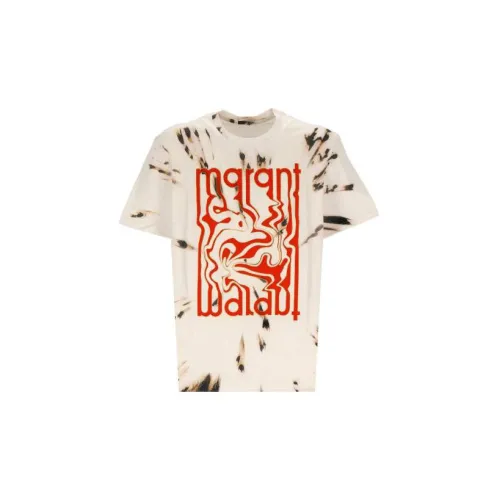 ISABEL MARANT Белая Мужская T-рубашка