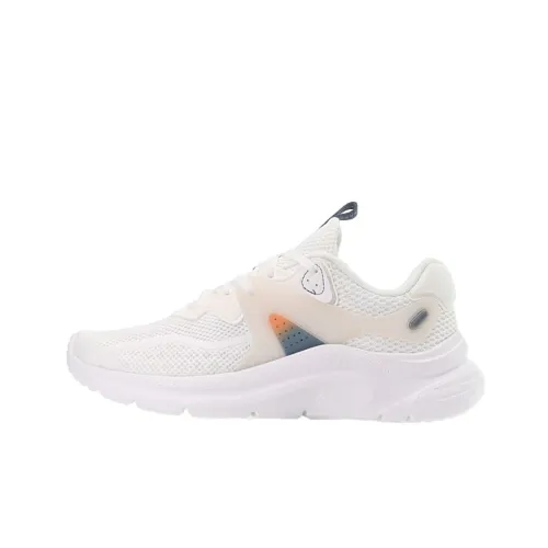 LINING Liuyun противоскользящий износостойкий дышащий низкий топ повседневный мужской туманно-белый