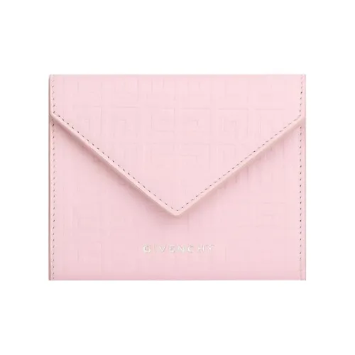 GIVENCHY 4G Телячья кожа Кошелек Женские Розовый