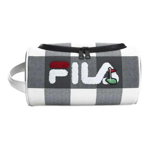 FILA ATHLETICS ПУ (полиуретан) Сумка для хранения сумка клатч маленькая женская темно-черная