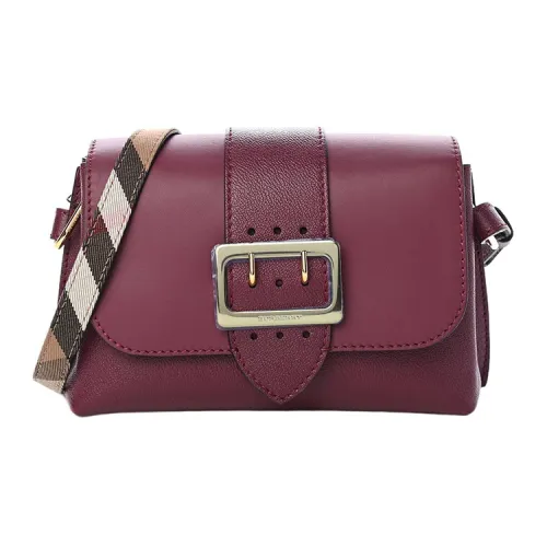 Burberry Телячья кожа Сумка через плечо Маленькая сумка Женская Бордовый