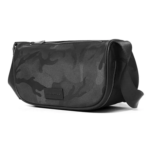 JAGUAR Ткань Мужская Сумка Сумка Сумка через плечо Стандартная Мужская Черная Камуфляж