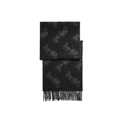 COACH Кашемир Вязаные Шарфы Унисекс