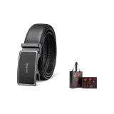 Зернистая кожа личи, металлическая пряжка + премиум-бокс