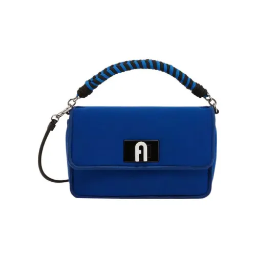 Furla Soft1927 Collection Кожа Сумка через плечо Сумка Мини Женская Синяя