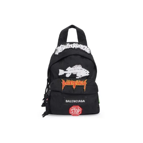 Balenciaga Explorer Полиамид Сумка через плечо Мини Мужская Черная