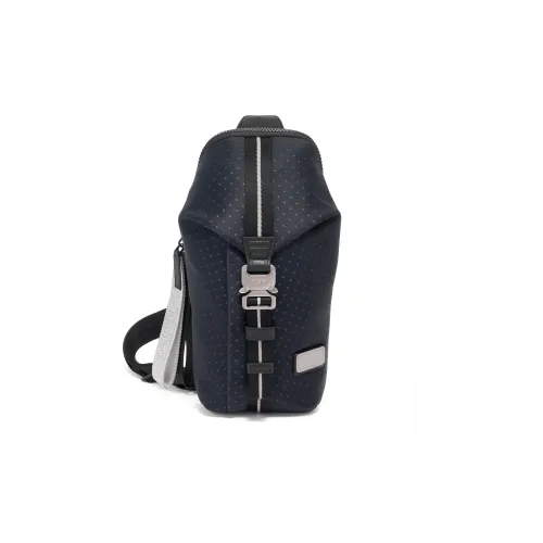 TUMI Tahoe Ткань Sling Сумка Сумка через плечо Сумка для ноутбука Мужская Темно-синяя