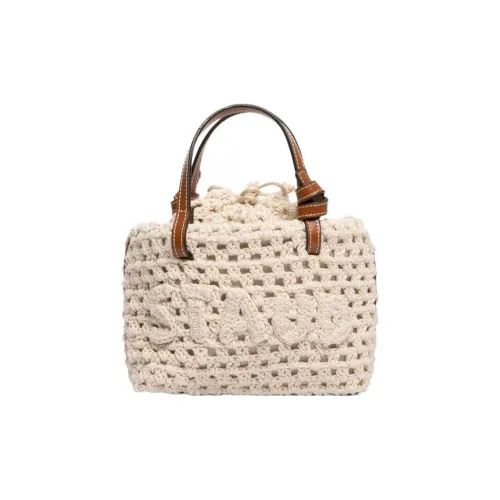 Staud Телячья кожа Комбинированная Сумка через плечо Сумка Мини Женская Кремово-белая