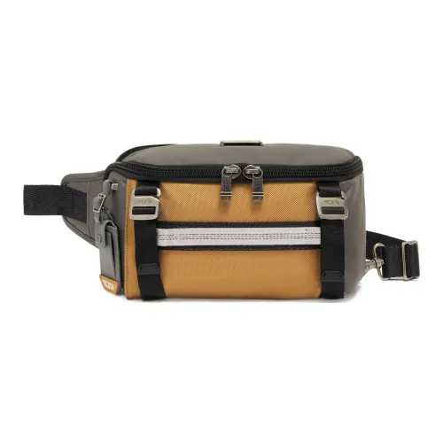 TUMI Alpha Bravo Ballistic Нейлоновый Sling Сумка Плечевая Сумка Мужская Золотисто-Коричневый