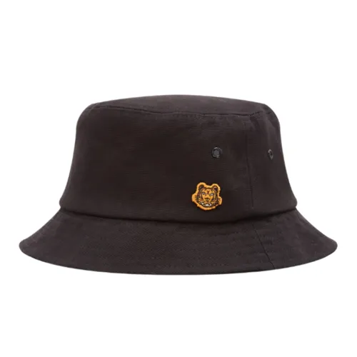 KENZO Cotton Bucket Hats Черные Женские