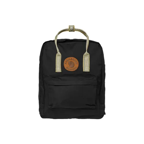 Fjallraven Kanken Переработанный полиэстер Органический хлопок Рюкзак Стандартный Унисекс Черный