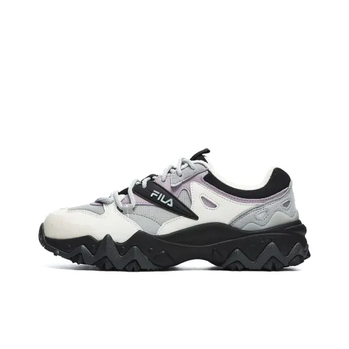FILA OAKMONT 2 WE Низкий топ Повседневная обувь Женская Черный Белый Серый