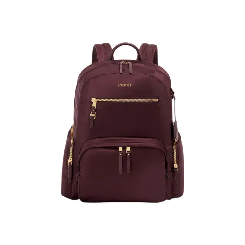 TUMI Voyageur Нейлон Рюкзак Женские Beetroot Красный